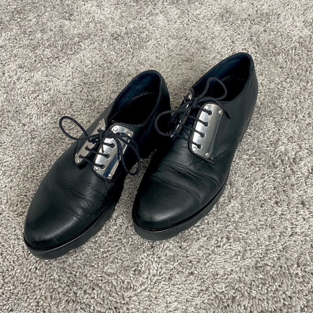 Platform Oxford Loafers